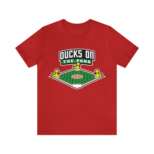 Ducks On The Pond Unisex Jersey Short Sleeve Tee