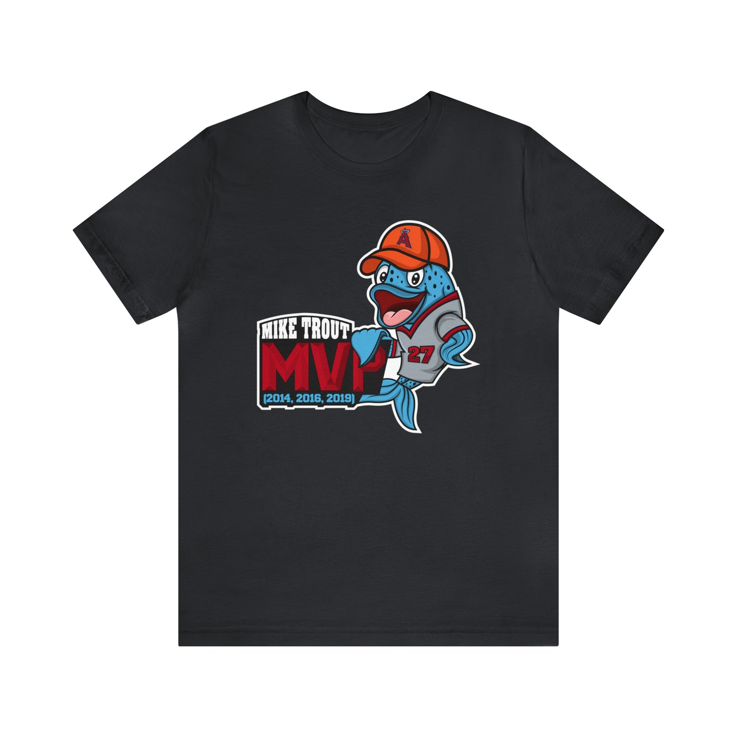 Trout MVP Unisex Jersey Short Sleeve Tee