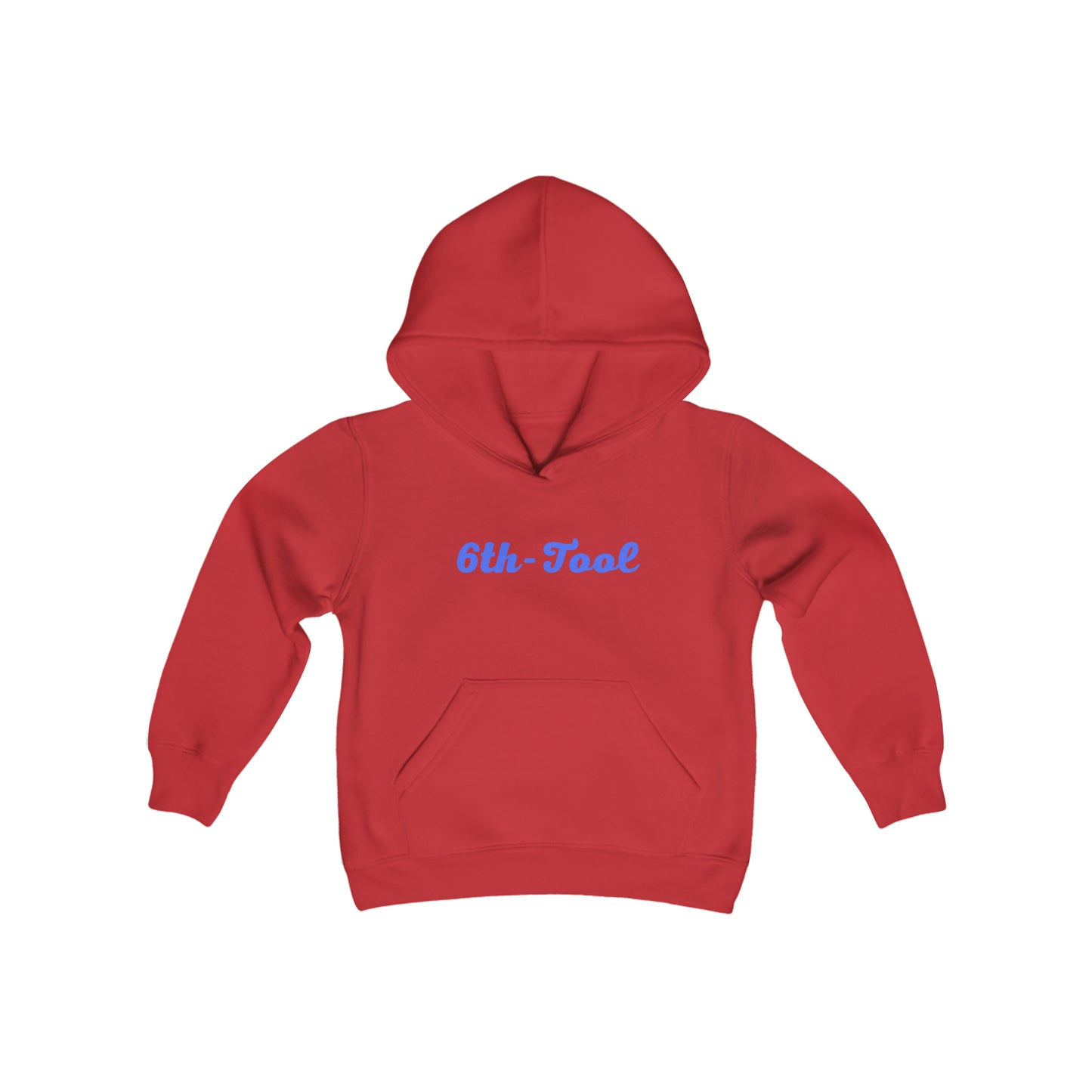 6th-Tool Solid Script Youth Hoodie