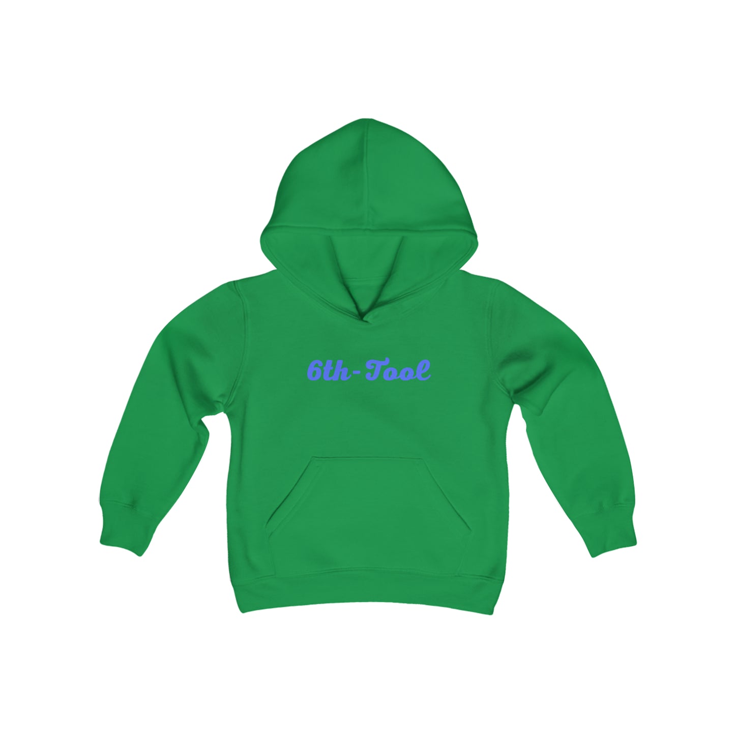 6th-Tool Solid Script Youth Hoodie